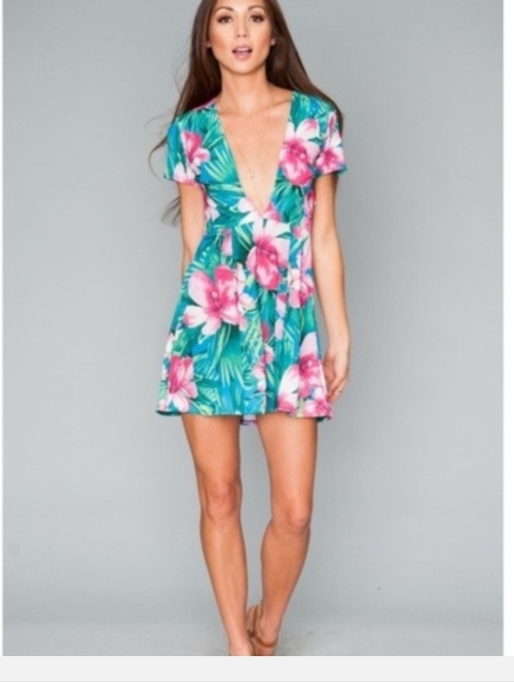 Show Me Your MuMu Lady Luau Ibiza Dress Small